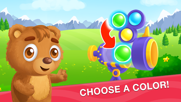 #1. Kids shooter for bubble games (Android) By: GoKids! publishing