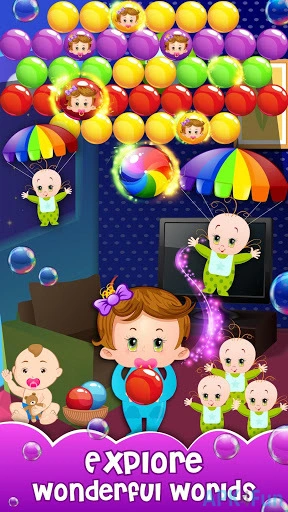 Kindergarten Bubble Shooter Screenshot Image