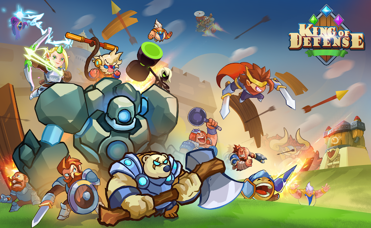 #1. King of Defense Premium (Android) By: GCenter