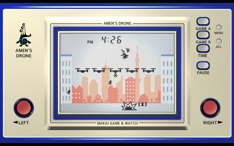 #1. LCD GAME - AMEN'S DRONE (Android) By: datsuryoku_k