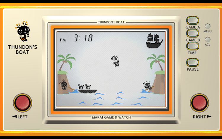 #1. LCD GAME - THUNDON'S BOAT (Android) By: datsuryoku_k