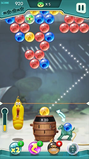 Larva Bubble Pop Screenshot Image