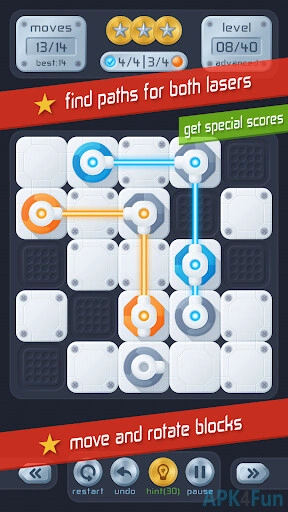 Laser Links Puzzle (Light) Screenshot Image