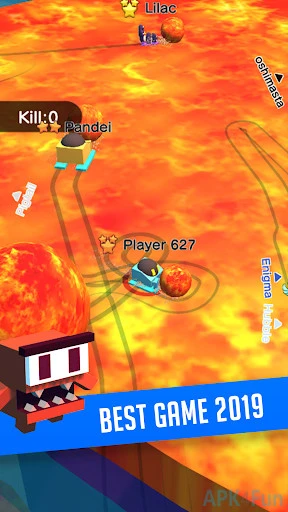 Lava Ball Wars.io Screenshot Image