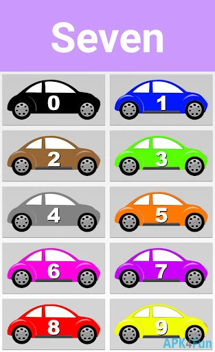 Learn Numbers With Cars Screenshot Image