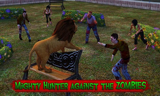 Lion vs Zombies Screenshot Image