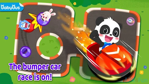 Little Panda: The Car Race Screenshot Image