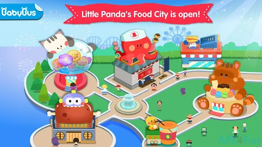 Little Panda's Food Cooking Screenshot Image