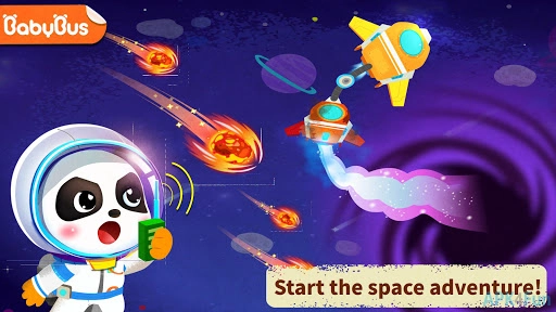 Little Panda's Space Journey Screenshot Image