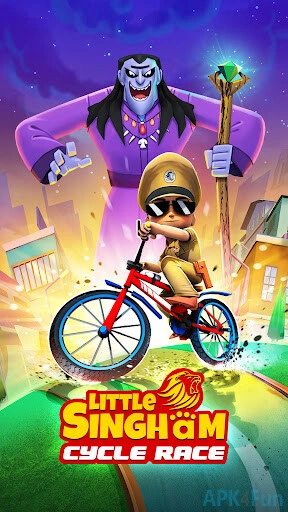 Little Singham Cycle Race Screenshot Image