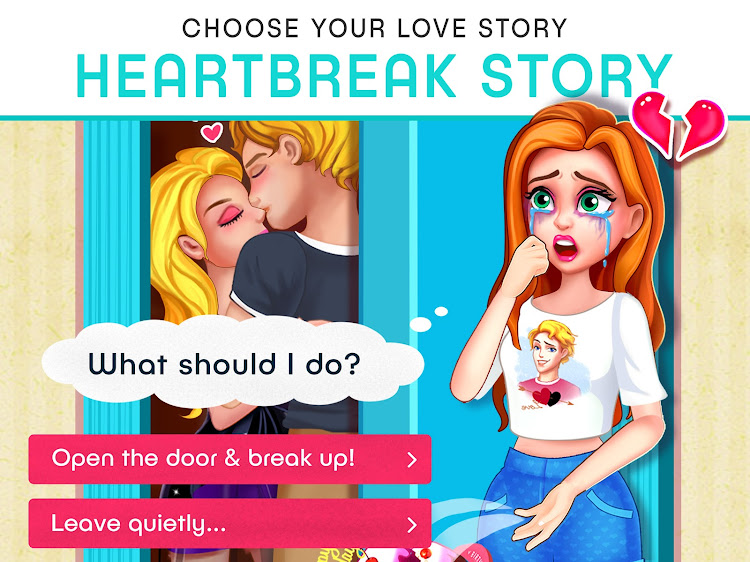 #1. Love Story: Choices Girl Games (Android) By: Play Buddy