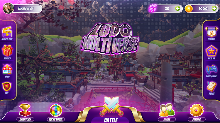 #1. Ludo Multiverse (Android) By: Brave Game Studio