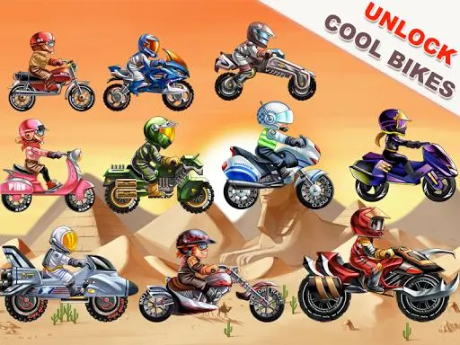 Mad Moto Racing: Stunt Bike Screenshot Image