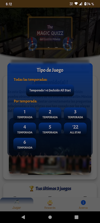 #1. Magic Quiz del Exatlon (Android) By: Mr. Barajas Systems