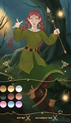 Magical Elf Dress up Screenshot Image