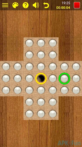 Marble Solitaire Puzzle Screenshot Image