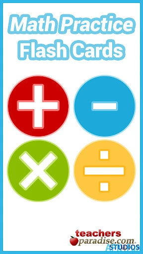 Math Practice Flash Cards Screenshot Image