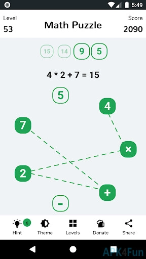 Math Puzzle Screenshot Image