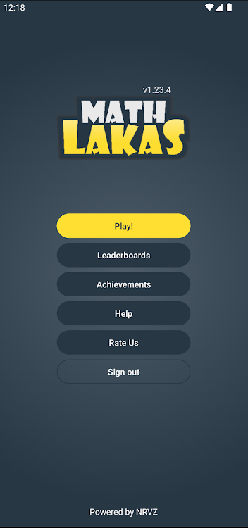 #1. MathLakas (Android) By: NRVZ