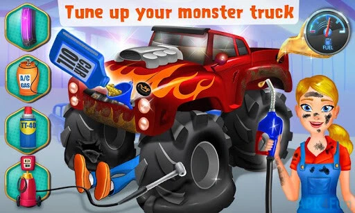 Mechanic Mike - Monster Truck Screenshot Image