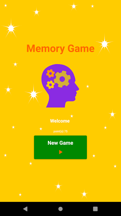 #1. Memory Game - Pro (Android) By: Sérgio Moreira