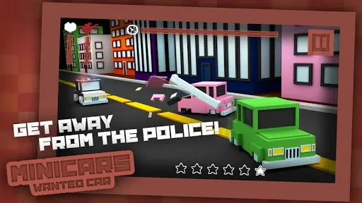 Mini Cars: Wanted Car Screenshot Image