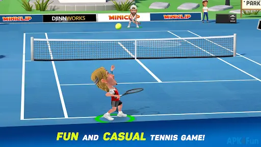 Mini Tennis Screenshot Image