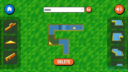 Minigolf Retro Style Screenshot Image