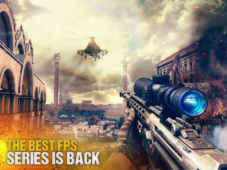 #1. Modern Combat 5: mobile FPS (Android) By: Gameloft SE