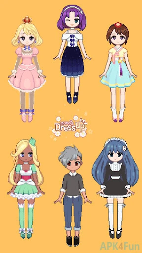 Momo's Dressup Screenshot Image