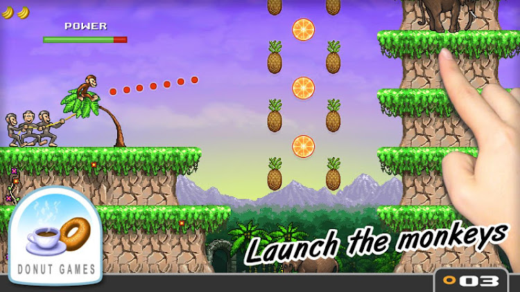 #1. Monkey Flight (Android) By: Donut Games