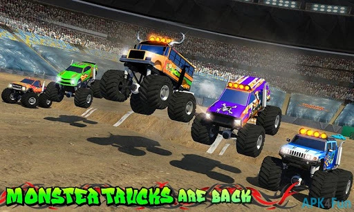 Monster Truck Speed Stunts 3D Screenshot Image