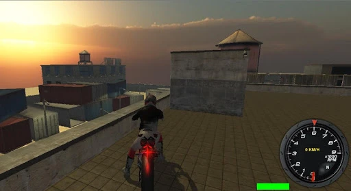 Motor Bike Race Simulator 3D Screenshot Image