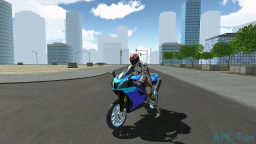 Motorbike Driving Simulator 3D Screenshot Image