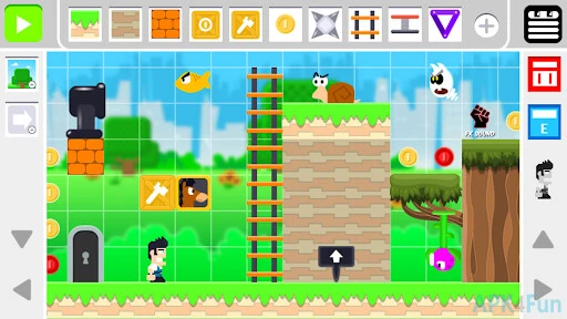 Mr Maker Level Editor Screenshot Image