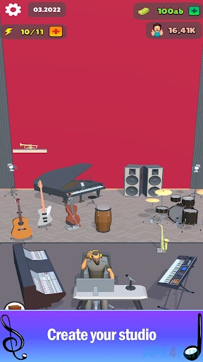 Musician Studio Simulator Screenshot Image