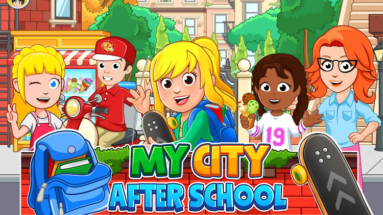 #1. My City : After School (Android) By: My Town Games Ltd