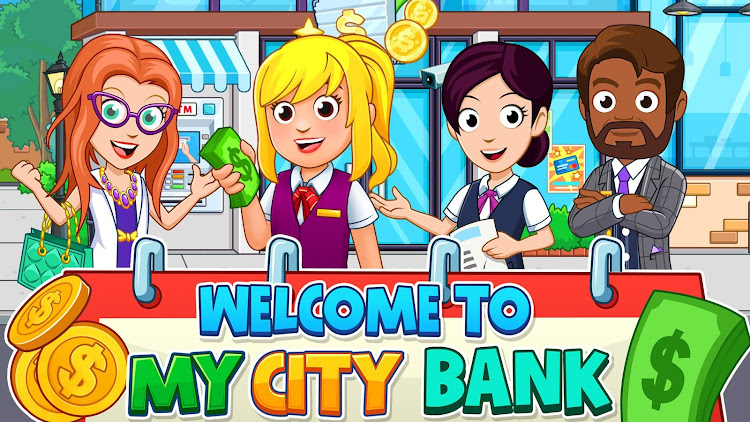 #1. My City : Bank (Android) By: My Town Games Ltd