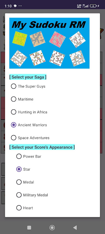 #1. My Sudoku RM (Android) By: Rematch Labs.