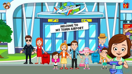 My Town: Airport Screenshot Image