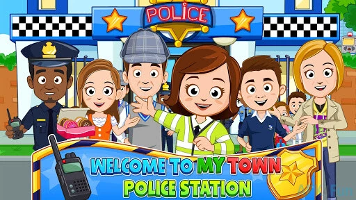 My Town: Police Station Screenshot Image