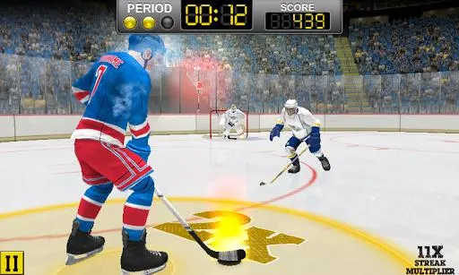 NHL Hockey Target Smash Screenshot Image