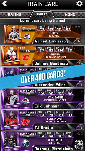 NHL SuperCard 2K17 Screenshot Image