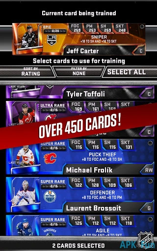 NHL SuperCard Screenshot Image