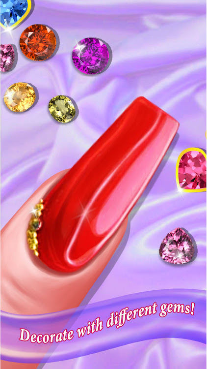 #2. Nail Art Salon Girls Game (Android) By: Play Nation