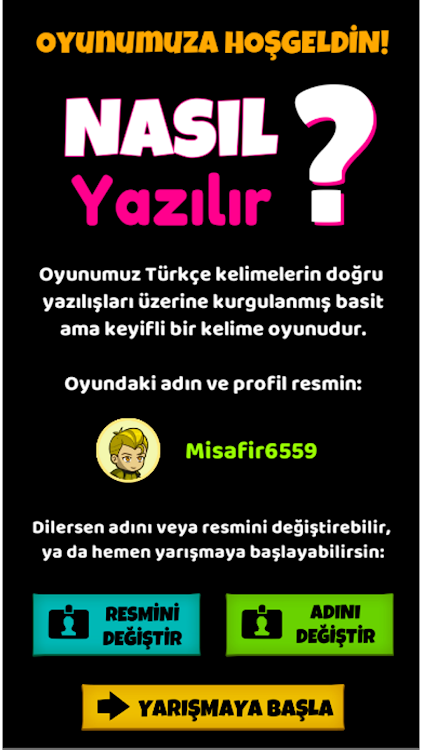 #1. Nasıl Yazılır - Kelime Oyunu (Android) By: Gusta Gaming