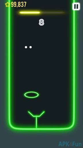 Neon Ball Scooper Screenshot Image