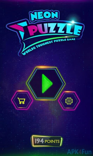 Neon T Puzzle Screenshot Image