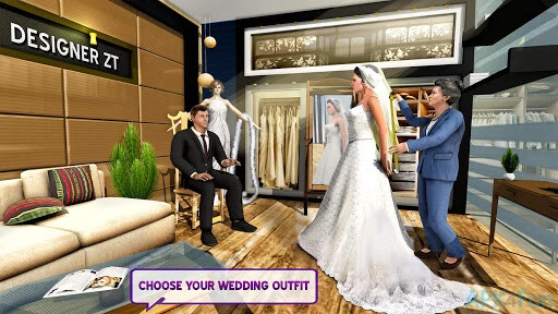 Newlywed Happy Couple Family Screenshot Image