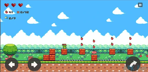 Ninja Frog Adventure Screenshot Image